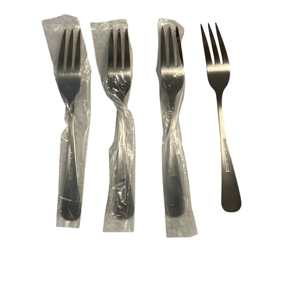 Stanley Roberts Jefferson Manor Stainless Steel Dinner Forks - Set Of 4 Korea - Picture 3 of 4